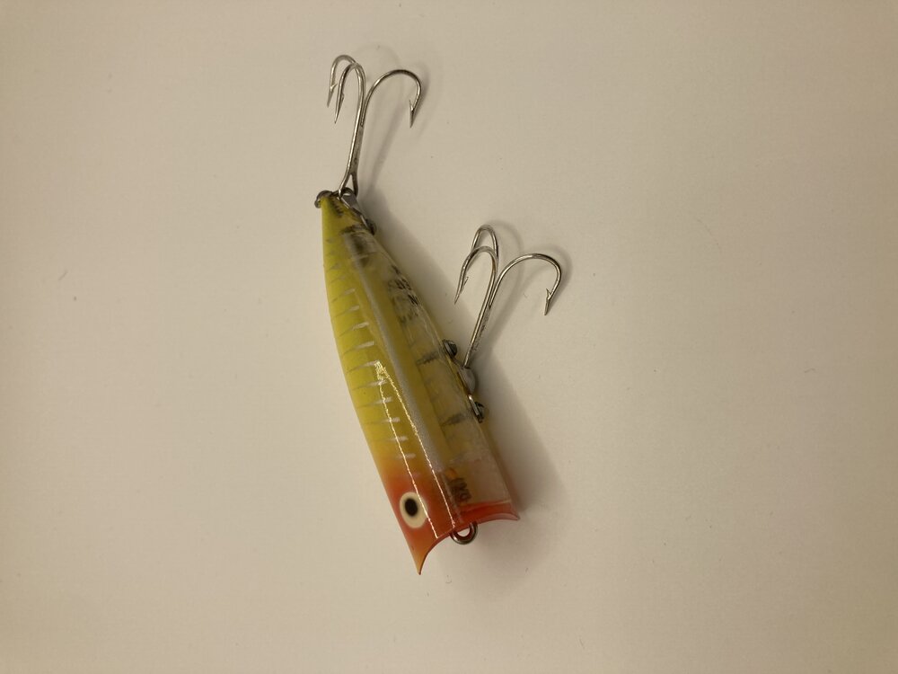 HEDDON 8インチ マスキーバンプ R/W ヘドン フィッシング ルアー用品